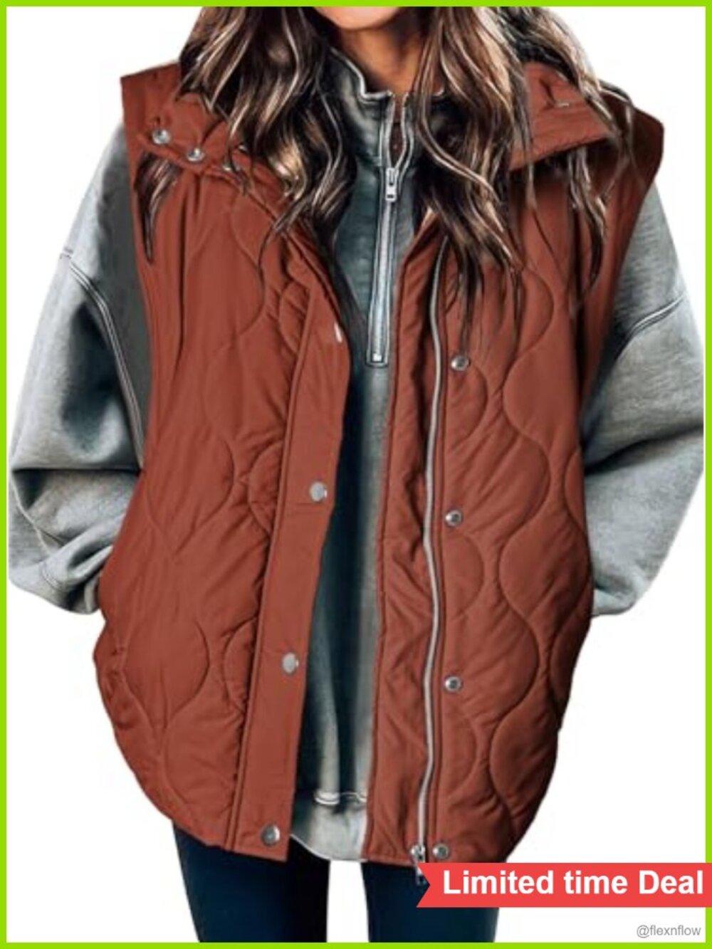 Lightweight Cropped Puffer Vest Quilted Sleeveless Jacket Women